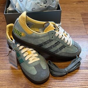 Adidas Samba Extra Butter Men's Sneakers in Green and Yellow